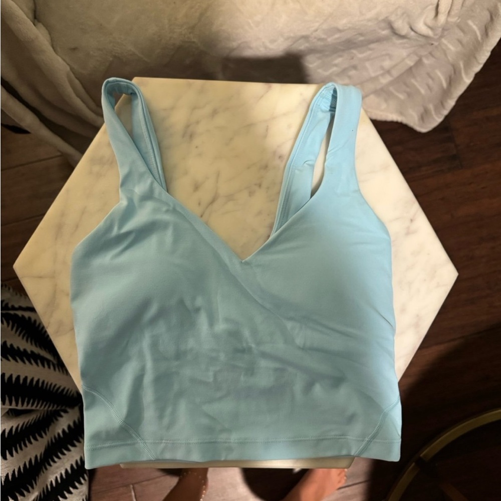Lululemon Athletica Light Blue Tank Top